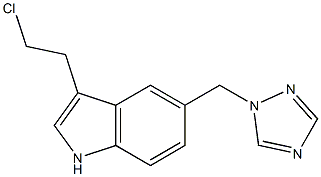 3-(2-Chloroethyl)-5-(1H-1,2,4-triazol-1-ylMethyl)-1H-indole CAS#: 1000673-59-5