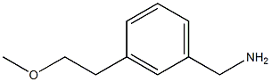 3-(2-Methoxyethyl)benzylaMine CAS#: 1061650-42-7