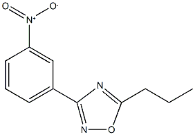 3-(3-Nitrophenyl)-5-propyl-1,2,4-oxadiazole CAS#: 1033202-02-6