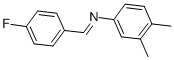 3 4-DIMETHYL-N-(4-FLUOROBENZYLIDENE)ANI& CAS#: 198879-69-5