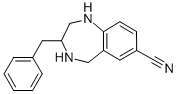 3-BENZYL-7-CYANO-2,3,4,5-TETRAHYDRO-1H-BENZODIAZEPINE CAS#: 195984-90-8