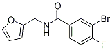 3-Bromo-4-fluoro-N-(furan-2-ylmethyl)benzamide CAS#: 1065074-07-8