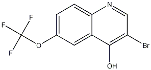 3-Bromo-4-hydroxy-6-trifluoromethoxyquinoline CAS#: 1065087-86-6