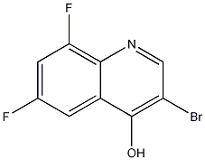 3-Bromo-6,8-difluoro-4-hydroxyquinoline CAS#: 1065087-96-8