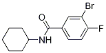 3-Bromo-N-cyclohexyl-4-fluorobenzamide CAS#: 1065074-00-1