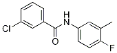 3-Chloro-N-(4-fluoro-3-Methylphenyl)benzaMide, 97% CAS#: 1026455-53-7