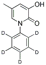 3-HYDROXY-5-METHYL-N-PHENYL-2-1H-PYRIDONE-D5 CAS#: 1020719-53-2