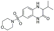 3-ISOPROPYL-7-(MORPHOLIN-4-YLSULFONYL)-3,4-DIHYDROQUINOXALIN-2(1H)-ONE CAS#: 1007999-27-0