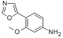 3-METHOXY-4-(1,3-OXAZOL-5-YL)ANILINE CAS#: 198821-79-3