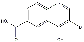 3-bromo-4-hydroxyquinoline-6-carboxylic acid CAS#: 1065088-02-9