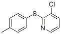 3-chloro-2-p-tolylsulfanylpyridine CAS#: 1007721-55-2