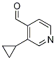 3-cyclopropylisonicotinaldehyde CAS#: 1063960-86-0