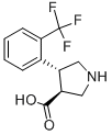 (3S,4R)-4-(2-(TRIFLUOROMETHYL)PHENYL)PYRROLIDINE-3-CARBOXYLIC ACID CAS#: 1049978-59-7