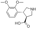 (3S,4R)-4-(2,3-DIMETHOXYPHENYL)PYRROLIDINE-3-CARBOXYLIC ACID CAS#: 1049980-06-4