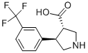(3S,4R)-4-(3-(TRIFLUOROMETHYL)PHENYL)PYRROLIDINE-3-CARBOXYLIC ACID CAS#: 1049978-65-5