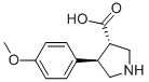 (3S,4R)-4-(4-METHOXYPHENYL)PYRROLIDINE-3-CARBOXYLIC ACID CAS#: 1049978-93-9