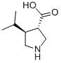 (3S,4S)-4-ISOPROPYLPYRROLIDINE-3-CARBOXYLIC ACID CAS#: 1049980-59-7