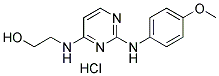 4-(2-HYDROXYETHYLAMINO)-2-(4-METHOXYPHENYLAMINO)-PYRIMIDINE HYDROCHLORIDE CAS#: 1049741-55-0