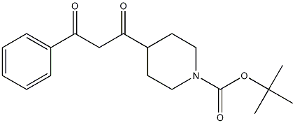 4-(3-OXO-3-PHENYL-PROPIONYL)-PIPERIDINE-1-CARBOXYLIC ACID TERT-BUTYL ESTER CAS#: 1017781-53-1