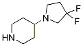 4-(3,3-Difluoropyrrolidin-1-yl)piperidine CAS#: 1061682-67-4