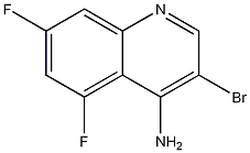 4-Amino-3-bromo-5,7-difluoroquinoline CAS#: 1065088-51-8