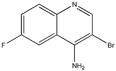 4-Amino-3-bromo-6-fluoroquinoline CAS#: 1065088-21-2