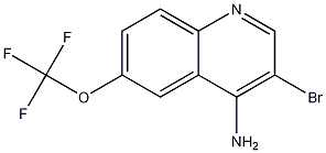 4-Amino-3-bromo-6-trifluoromethoxyquinoline CAS#: 1065088-12-1