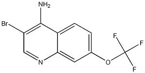 4-Amino-3-bromo-7-trifluoromethoxyquinoline CAS#: 1065088-17-6