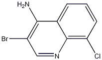 4-Amino-3-bromo-8-chloroquinoline CAS#: 1065088-37-0