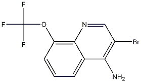 4-Amino-3-bromo-8-trifluoromethoxyquinoline CAS#: 1065088-19-8