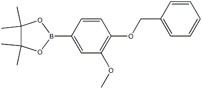 4-Benzyloxy-3-methoxyphenylboronic acid, pinacol ester CAS#: 1000796-87-1