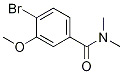 4-Bromo-3-methoxy-N,N-dimethylbenzamide CAS#: 1065074-12-5