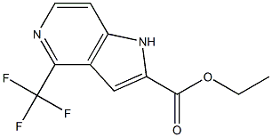 4-TrifluoroMethyl-5-azaindole-2-carboxylic acid ethyl ester CAS#: 1060815-19-1