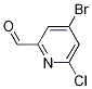 4-bromo-6-chloropicolinaldehyde CAS#: 1060811-63-3