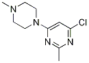 4-chloro-2-methyl-6-(4-methylpiperazino)pyrimidine CAS#: 1017782-75-0