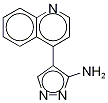 4-(quinolin-4-yl)-1H-pyrazol-5-aMine CAS#: 1062368-21-1