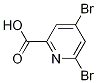 4,6-dibroMopicolinic acid CAS#: 1060815-78-2