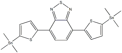 4,7-Bis(2-3MeSn-5-thienyl)-2,1,3-benzothiadiazole CAS#: 1025451-57-3