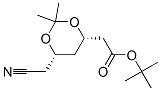 (4S-cis)-6-(Cyanomethyl)-2,2-dimethyl-1,3-dioxane-4-acetic Acid 1,1-Dimethylethyl Ester CAS#: 196085-85-5