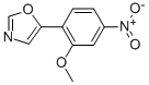 5-(2-METHOXY-4-NITROPHENYL)OXAZOLE CAS#: 198821-78-2