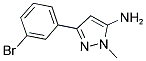 5-(3-BROMO-PHENYL)-2-METHYL-2H-PYRAZOL-3-YLAMINE CAS#: 1017781-27-9