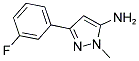 5-(3-FLUORO-PHENYL)-2-METHYL-2H-PYRAZOL-3-YLAMINE CAS#: 1017781-28-0