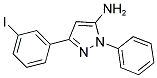 5-(3-IODO-PHENYL)-2-PHENYL-2H-PYRAZOL-3-YLAMINE CAS#: 1017781-35-9