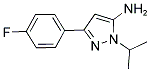 5-(4-FLUORO-PHENYL)-2-ISOPROPYL-2H-PYRAZOL-3-YLAMINE CAS#: 1017781-32-6