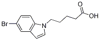 5-(5-Bromo-1H-indol-1-yl)pentanoic acid CAS#: 1065074-70-5