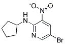 (5-BROMO-3-NITRO-PYRIDIN-2-YL)-CYCLOPENTYL-AMINE CAS#: 1033202-53-7