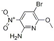 5-BROMO-6-METHOXY-3-NITRO-PYRIDIN-2-YLAMINE CAS#: 1017782-09-0