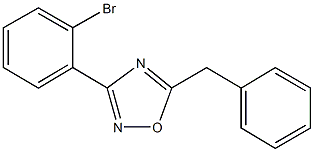 5-Benzyl-3-(2-broMophenyl)-1,2,4-oxadiazole CAS#: 1033201-86-3