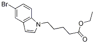 5-Bromo-1-(4-ethoxycarbonylbutyl)indole CAS#: 1065074-72-7