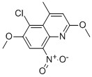 5-CHLORO-2,6-DIMETHOXY-4-METHYL-8-NITROQUINOLINE CAS#: 189746-21-2